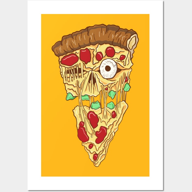 Pizza Isn't Life Wall Art by wiwitaek